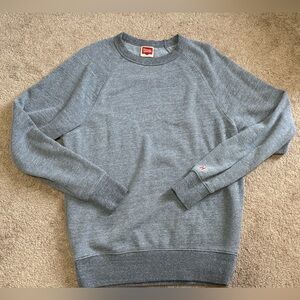 Men’s Homage Heather Gray Go To Crewneck sweatshirt.  Size small.